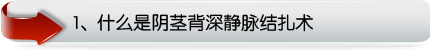 什么是阴茎背深静脉结扎术