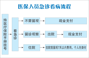 医保人员急诊看病流程